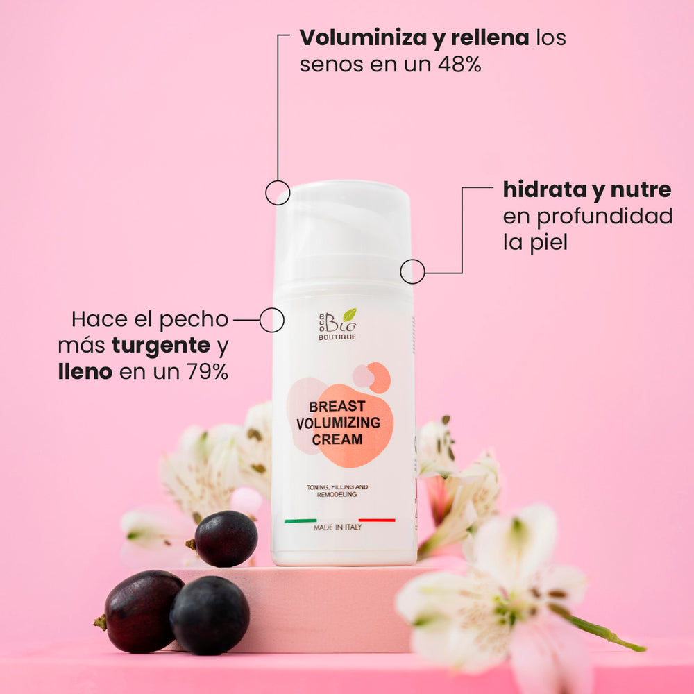 Crema Voluminizadora de Pecho | tratamiento push-up para el pecho | Eco Bio Boutique
