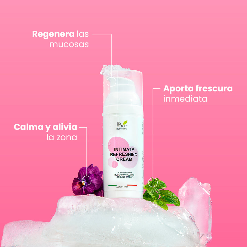 Crema Refrescante Íntima - Calmante y Regeneradora, de Efecto Frío | Eco Bio Boutique