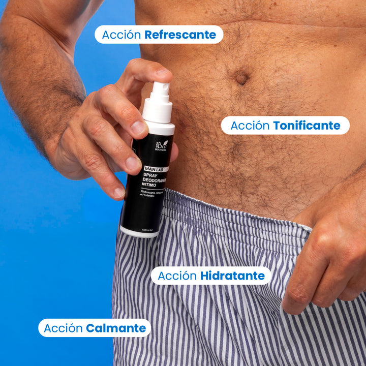 Desodorante Íntimo Spray Hombre - Refrescante, Hidratante, Perfumado | Eco Bio Boutique