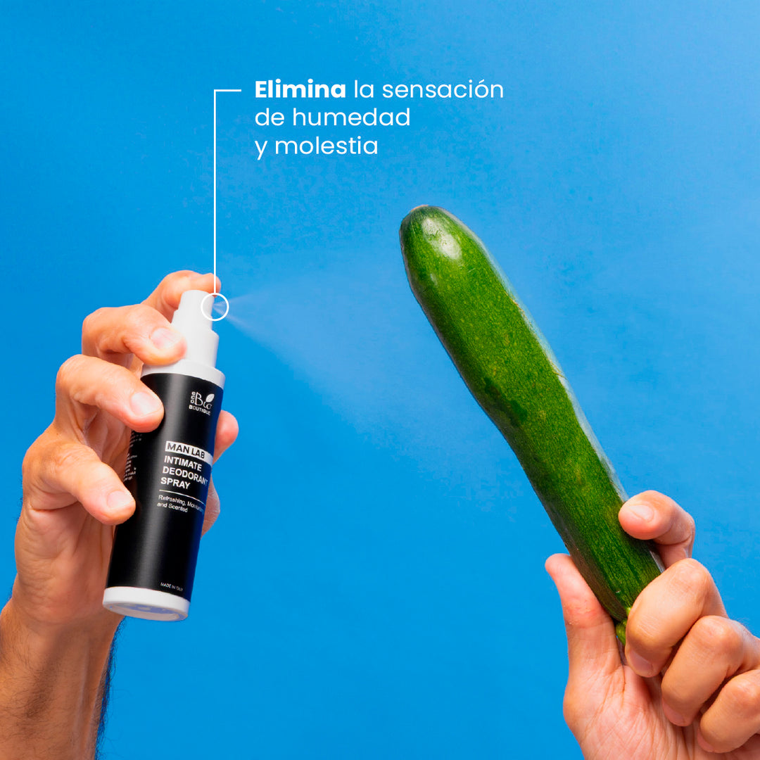 Desodorante Íntimo Spray Hombre - Refrescante, Hidratante, Perfumado | Eco Bio Boutique