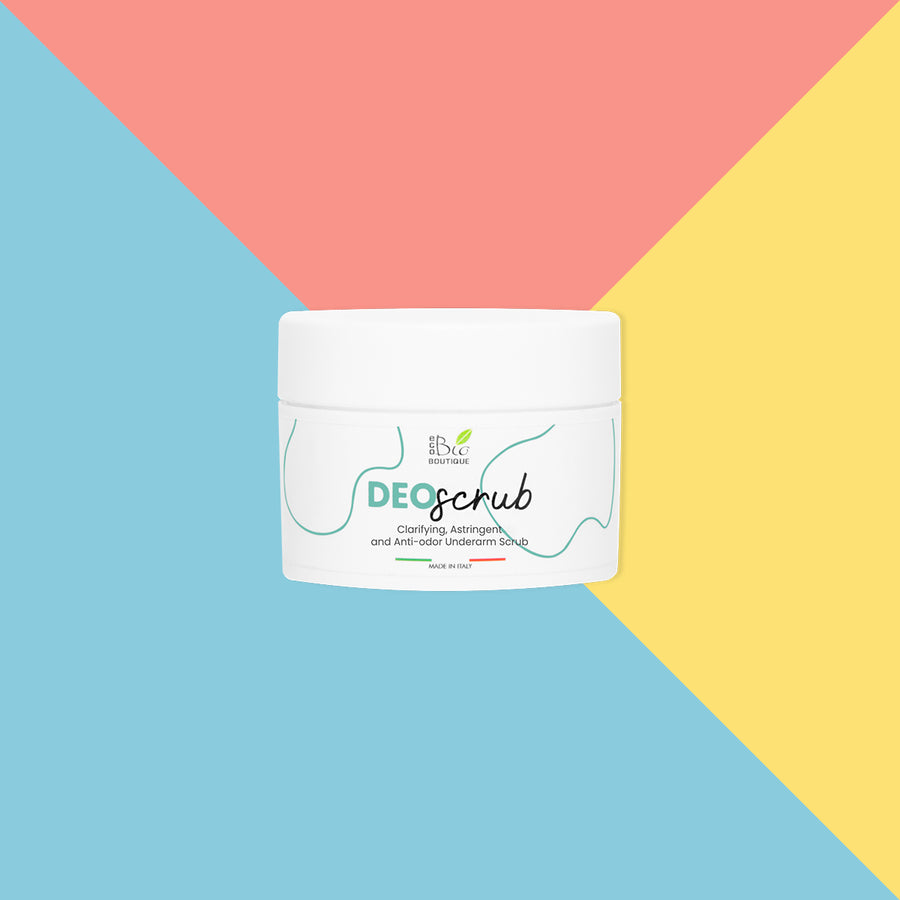 DeoScrub - Exfoliante para Axilas Blanqueador, Astringente y Antiolor | Eco Bio Boutique