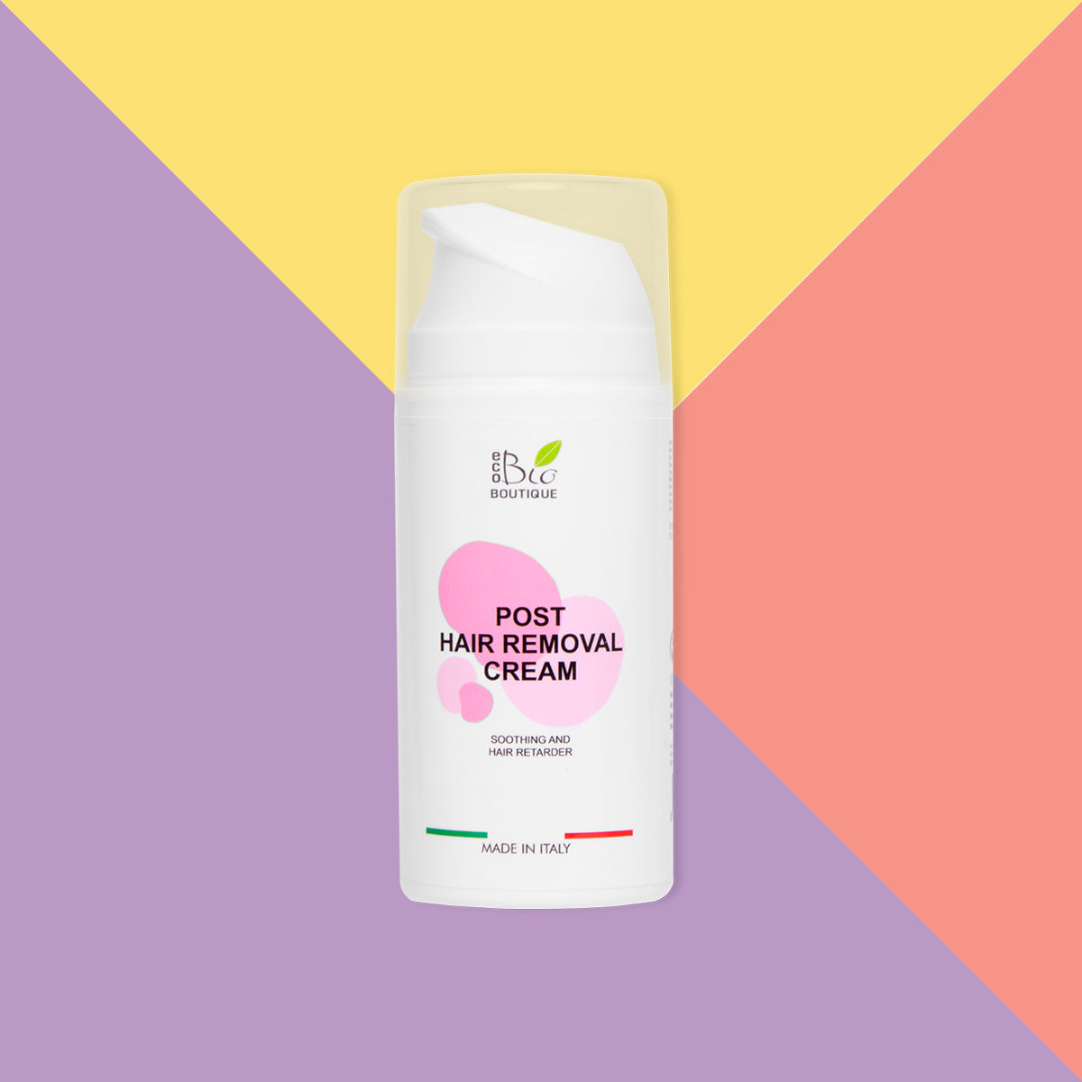 Crema Calmante y Ralentizante del Crecimiento del Vello Eco Bio