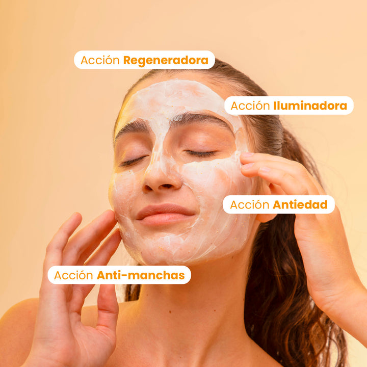 Multi Vitamin Mask - Antiarrugas, Nutritiva, Revitalizante | Eco Bio Boutique