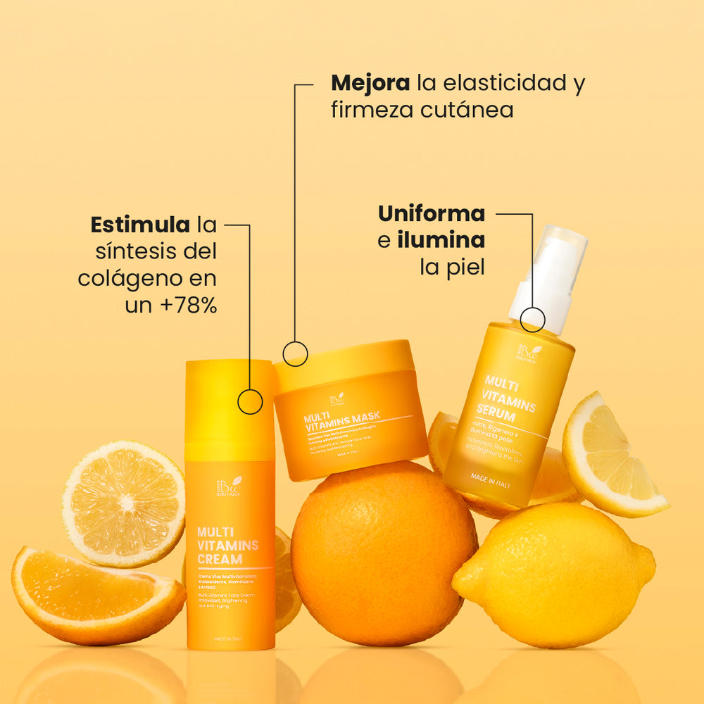 Multi Vitamin Set - Regenerador, Antiedad, Iluminador | Eco Bio Boutique