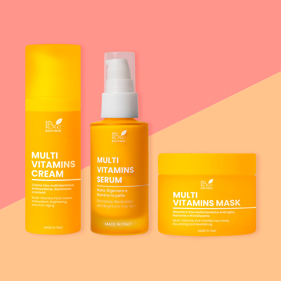 Multi Vitamin Set - Regenerador, Antiedad, Iluminador | Eco Bio Boutique
