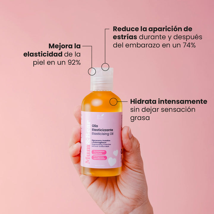 Aceite Elastizante Mamá - Regenerador, Protector, Antiestrías | Eco Bio Boutique