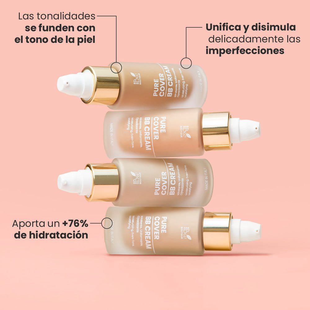 Pure Cover - BB Cream colorida y matificante | Eco Bio Boutique
