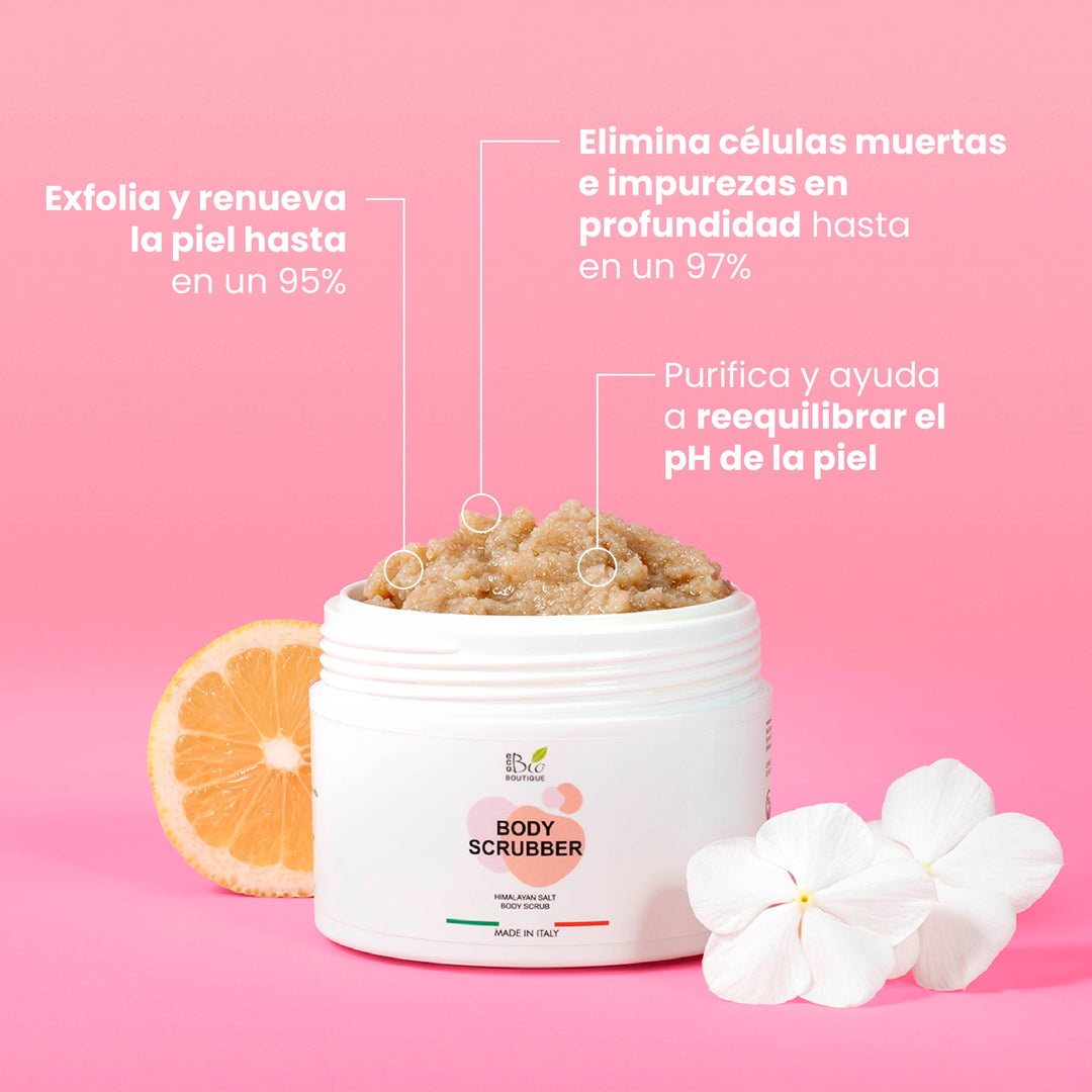 Body Scrubber - Exfoliante Corporal con Sal del Himalaya | Eco Bio Boutique