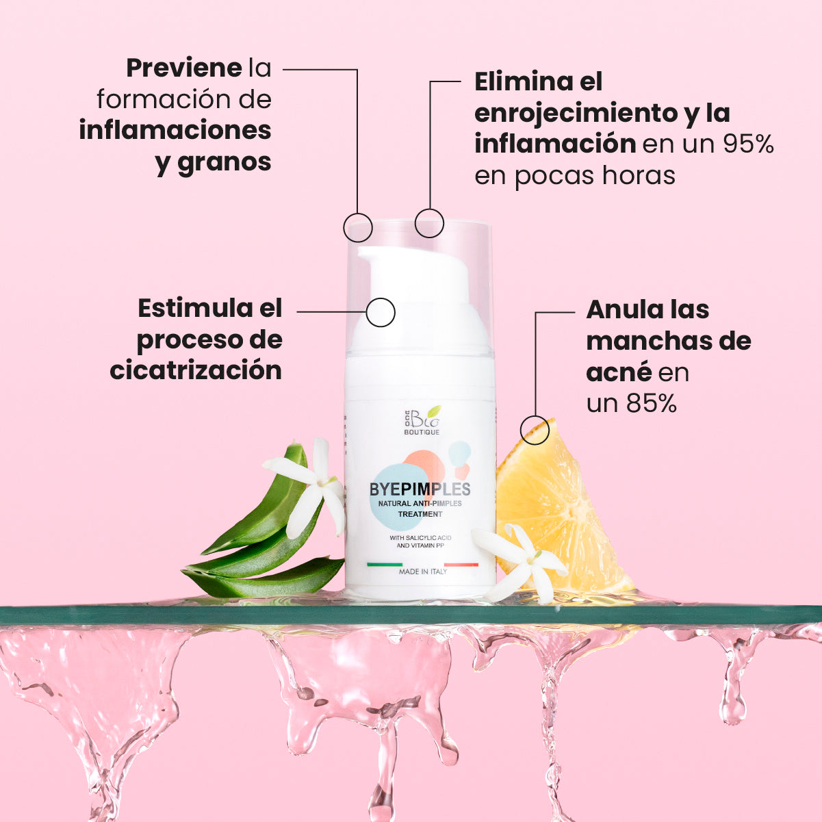 ByePimples - Tratamiento Natural Anti Acné | Eco Bio Boutique