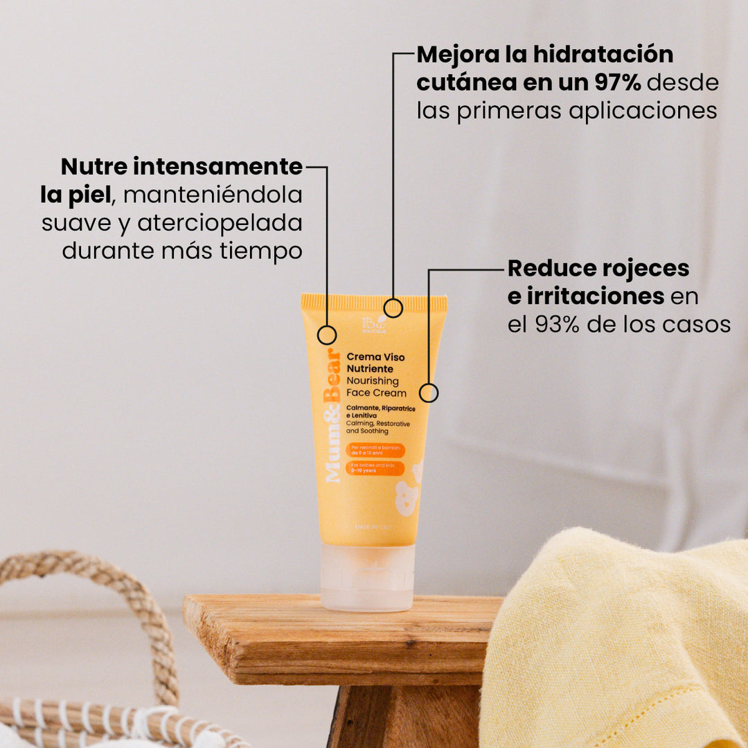 Crema Facial Nutritiva Baby & Kids - Calmante, Reparadora, Suavizante  | Eco Bio Boutique