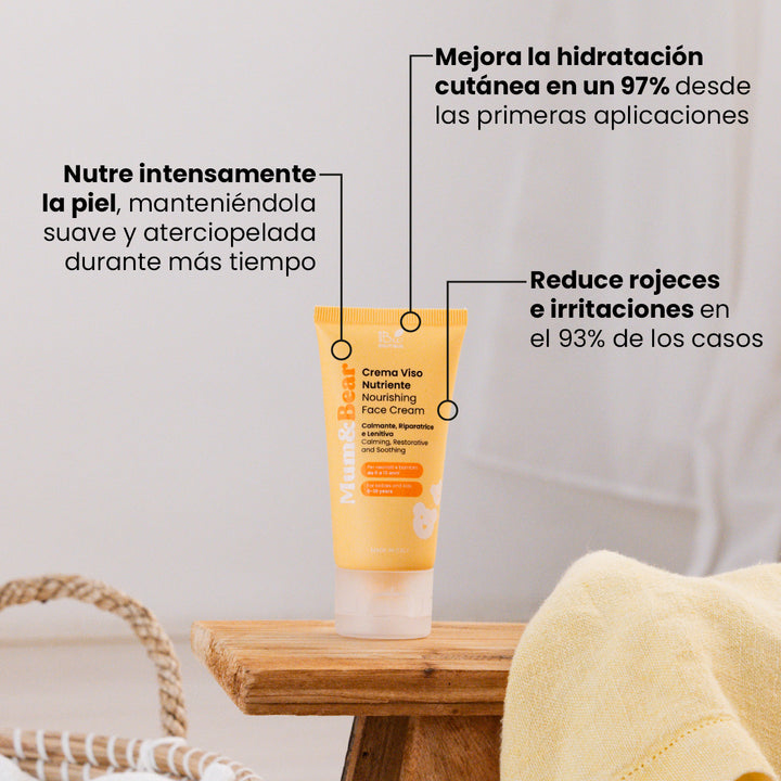 Crema Facial Nutritiva Baby & Kids - Calmante, Reparadora, Suavizante  | Eco Bio Boutique