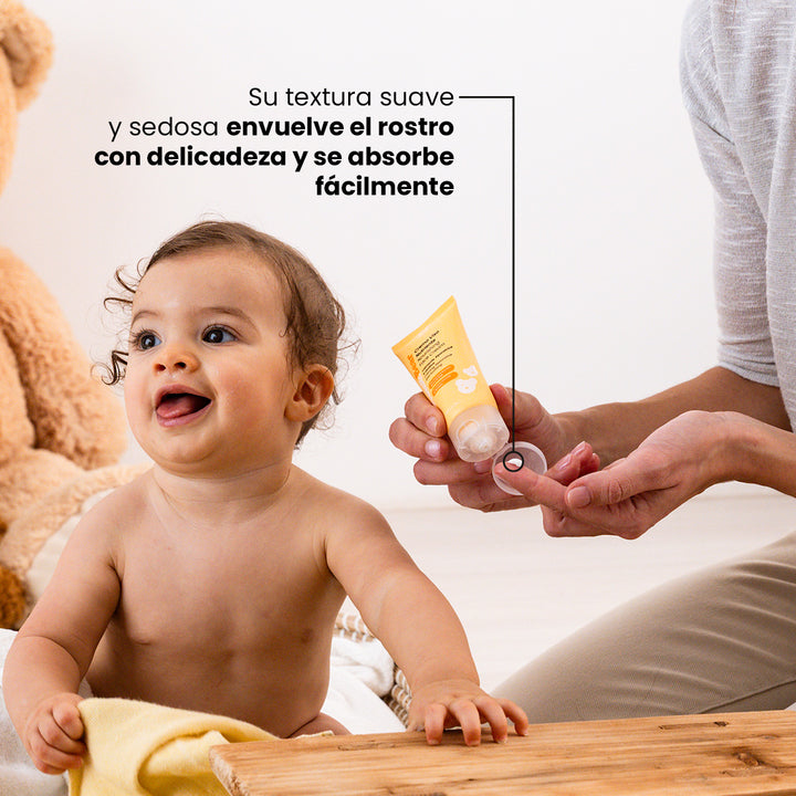 Crema Facial Nutritiva Baby & Kids - Calmante, Reparadora, Suavizante  | Eco Bio Boutique