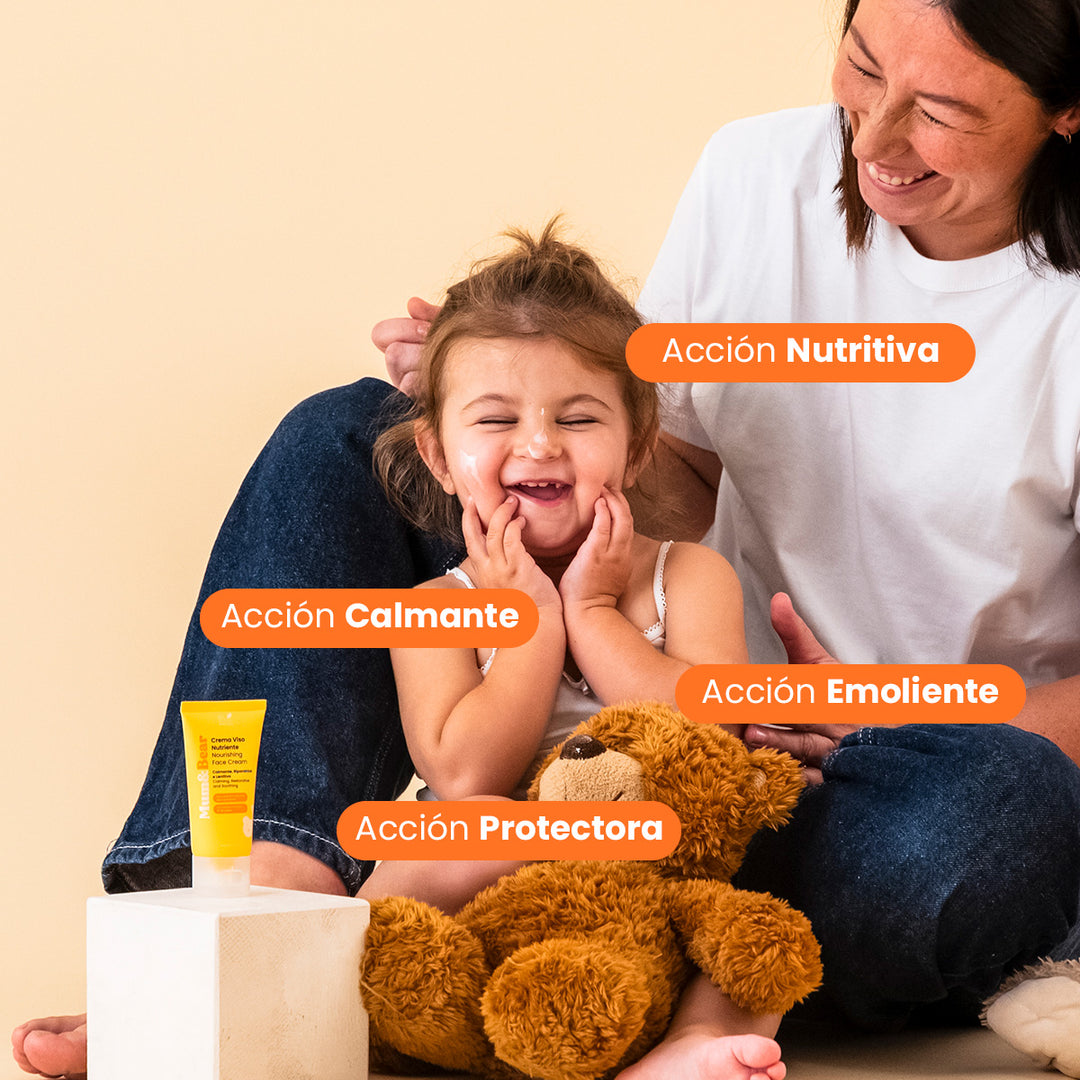Crema Facial Nutritiva Baby & Kids - Calmante, Reparadora, Suavizante  | Eco Bio Boutique