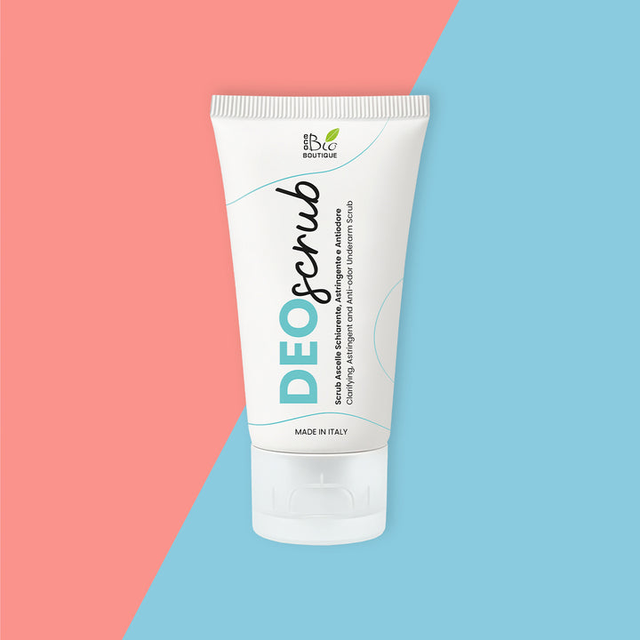DeoScrub - Exfoliante para Axilas Blanqueador, Astringente y Antiolor | Eco Bio Boutique