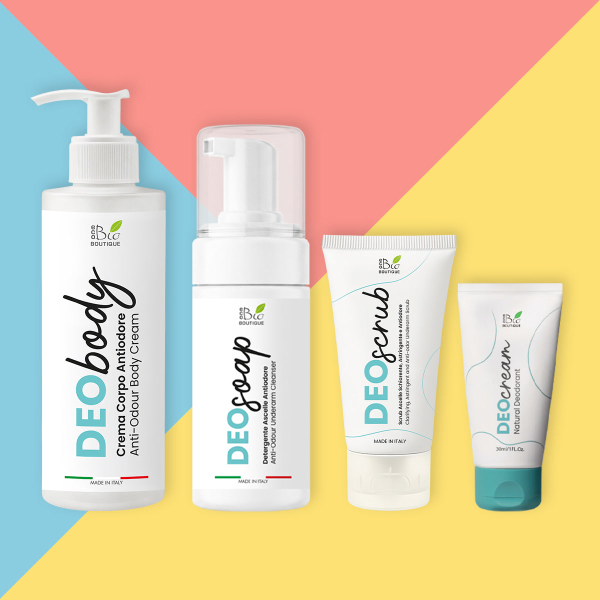 Deo Set Pro - Rutina antiolor para axilas y cuerpo | Eco Bio Boutique