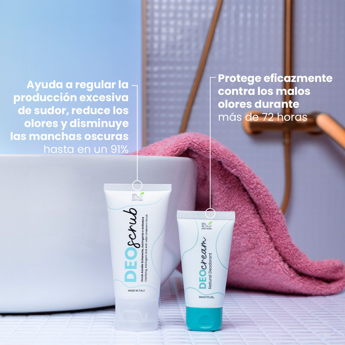 Deo Set - Para Axilas Perfumadas y Frescas | Eco Bio Boutique