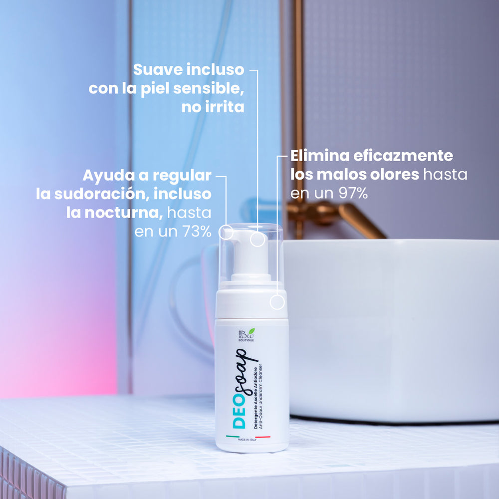 DeoSoap - Espuma Limpiadora Antiolor para Axilas | Eco Bio Boutique