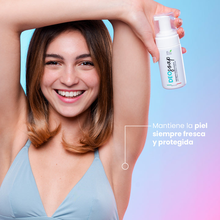 DeoSoap - Espuma Limpiadora Antiolor para Axilas | Eco Bio Boutique