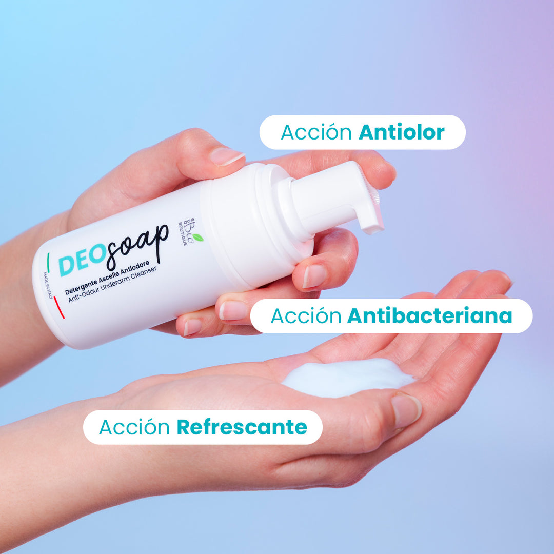 DeoSoap - Espuma Limpiadora Antiolor para Axilas | Eco Bio Boutique