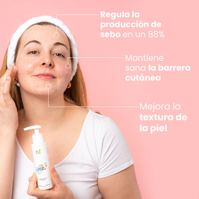 Limpiador Facial Purificante - Anti imperfecciones, Calmante y Seborregulador | Eco Bio Boutique