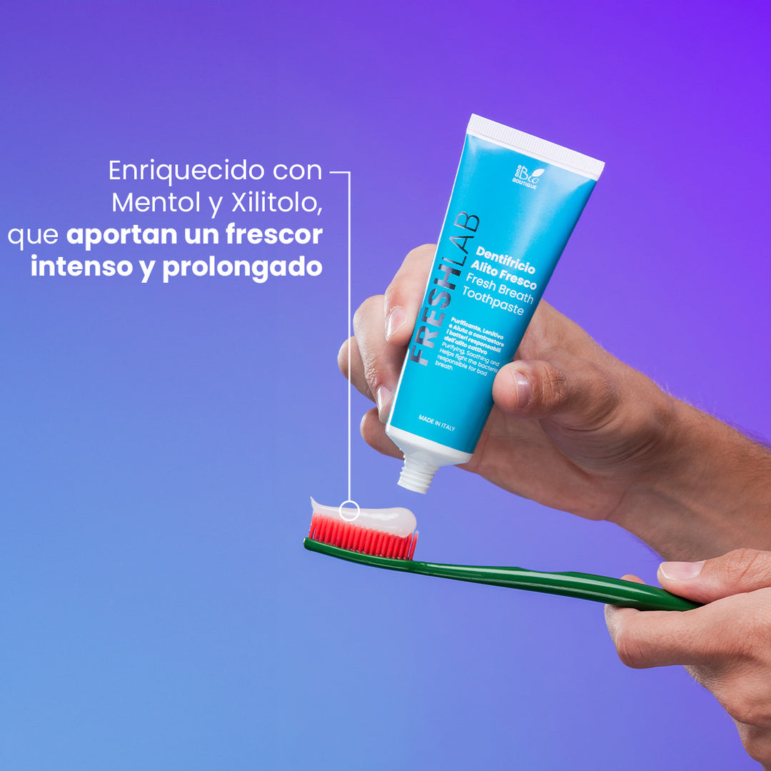 Pasta de Dientes Aliento Fresco - Fresh Lab Purificante, Calmante y Combate el mal aliento | Eco Bio Boutique