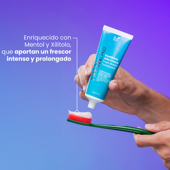 Pasta de Dientes Aliento Fresco - Fresh Lab Purificante, Calmante y Combate el mal aliento | Eco Bio Boutique