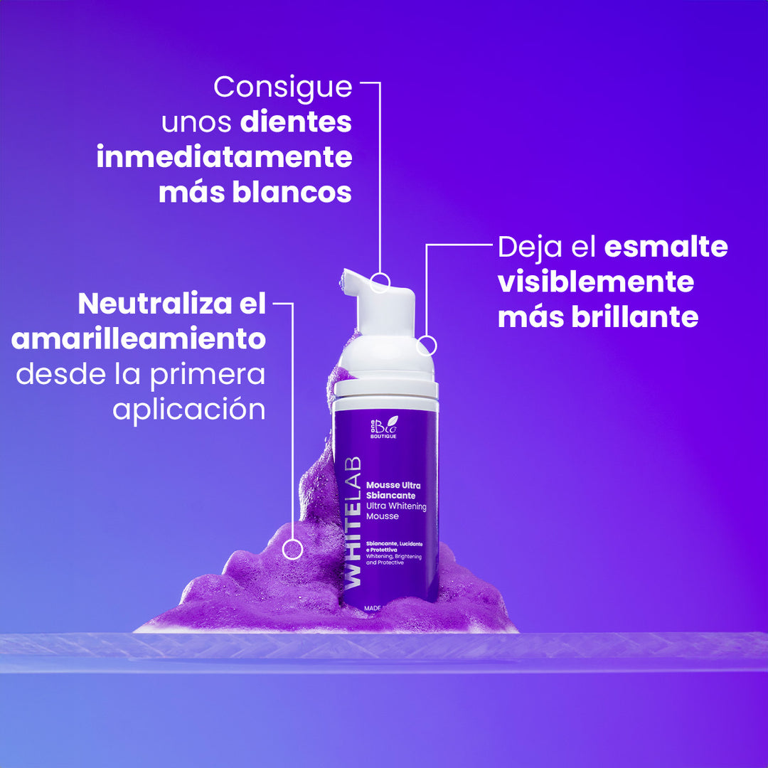 Espuma Ultra Blanqueadora - White Lab Blanqueadora, Iluminadora y Protectora | Eco Bio Boutique
