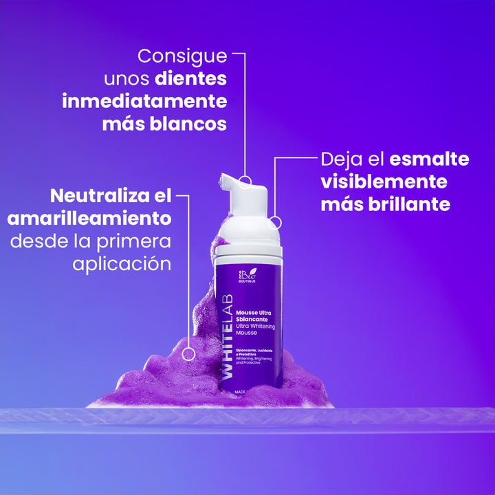 Espuma Ultra Blanqueadora - White Lab Blanqueadora, Iluminadora y Protectora | Eco Bio Boutique