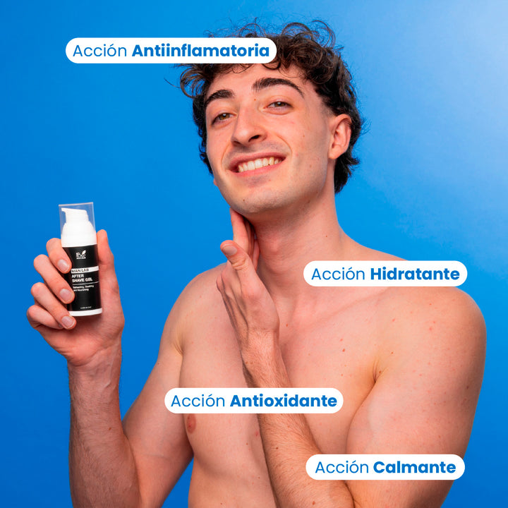 Gel Aftershave - Refrescante, Calmante, Nutritivo | Eco Bio Boutique
