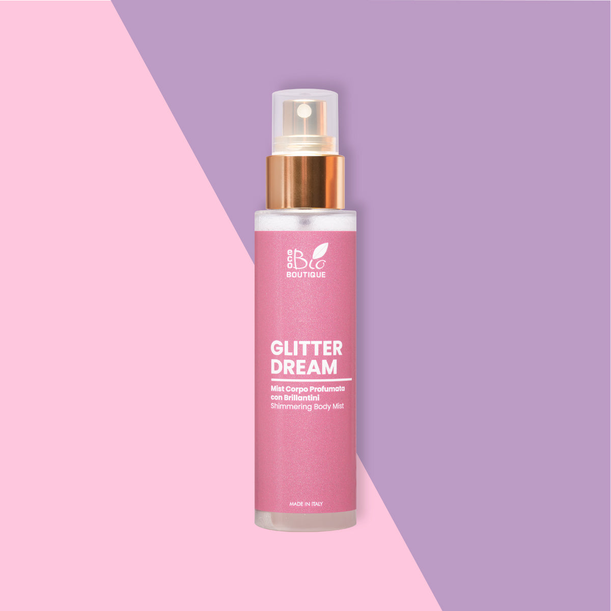 Glitter Dream - Bruma corporal perfumada con brillantina | Eco Bio Boutique