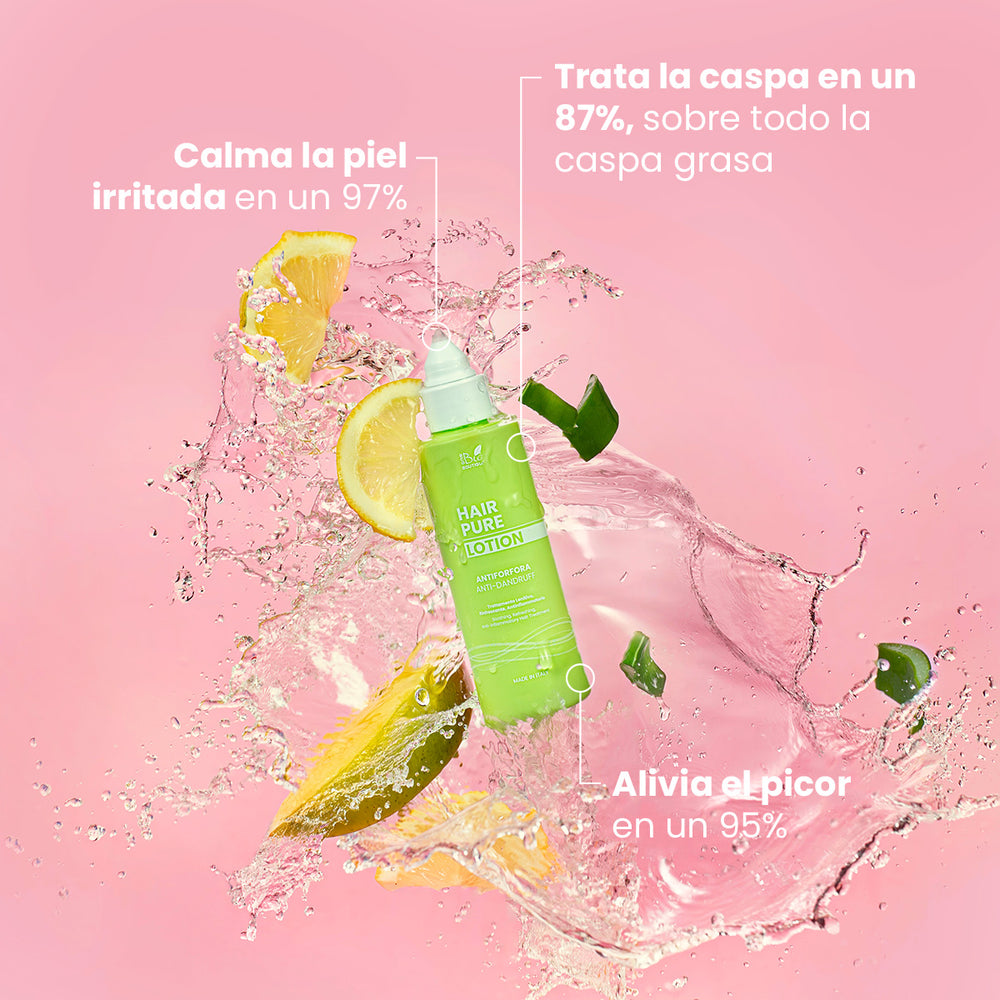 Loción Anticaspa - Tratamiento Calmante, Refrescante, Antiinflamatorio | Eco Bio Boutique