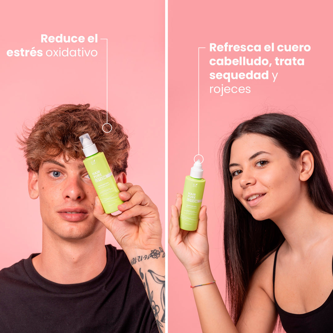 Loción Anticaspa - Tratamiento Calmante, Refrescante, Antiinflamatorio | Eco Bio Boutique