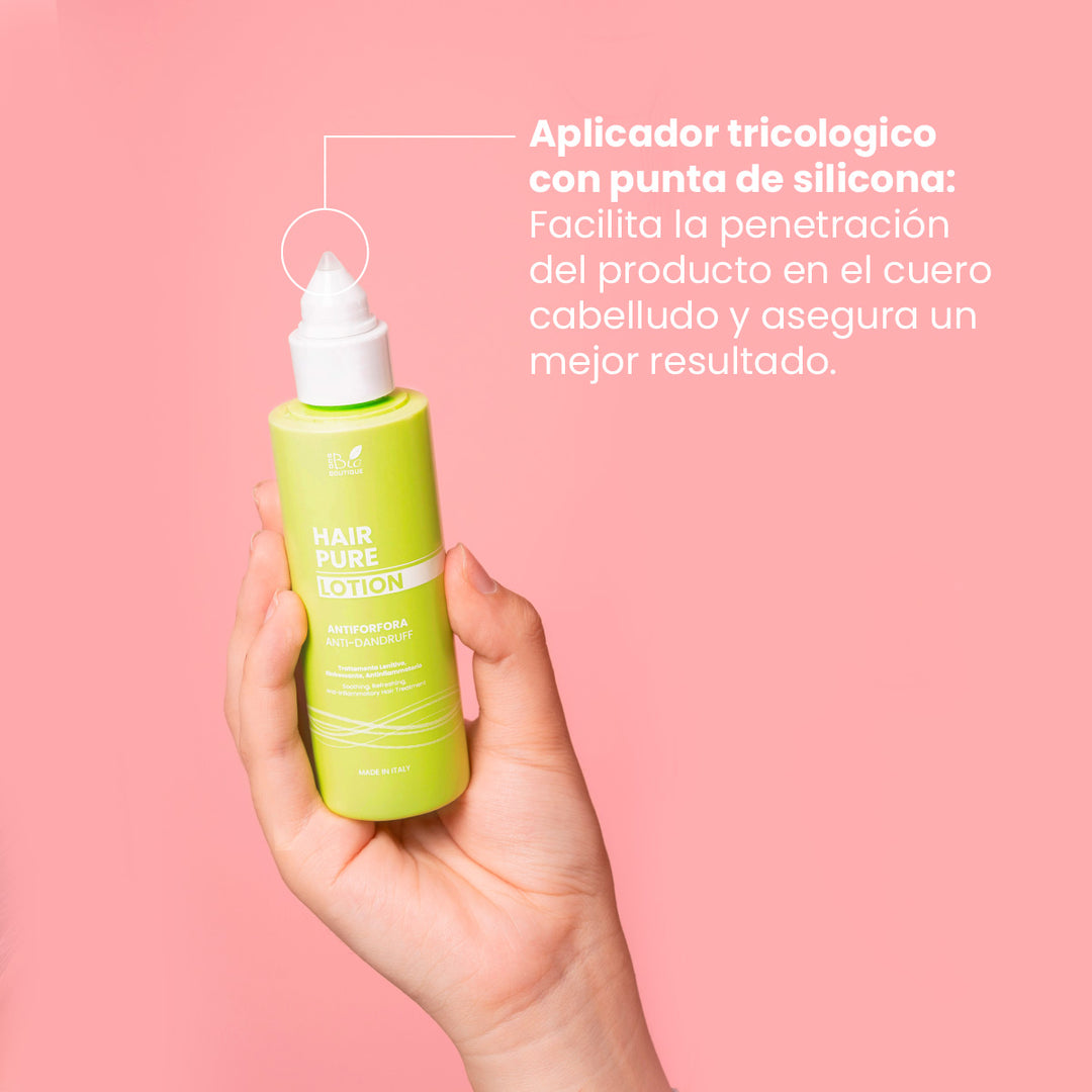 Loción Anticaspa - Tratamiento Calmante, Refrescante, Antiinflamatorio | Eco Bio Boutique