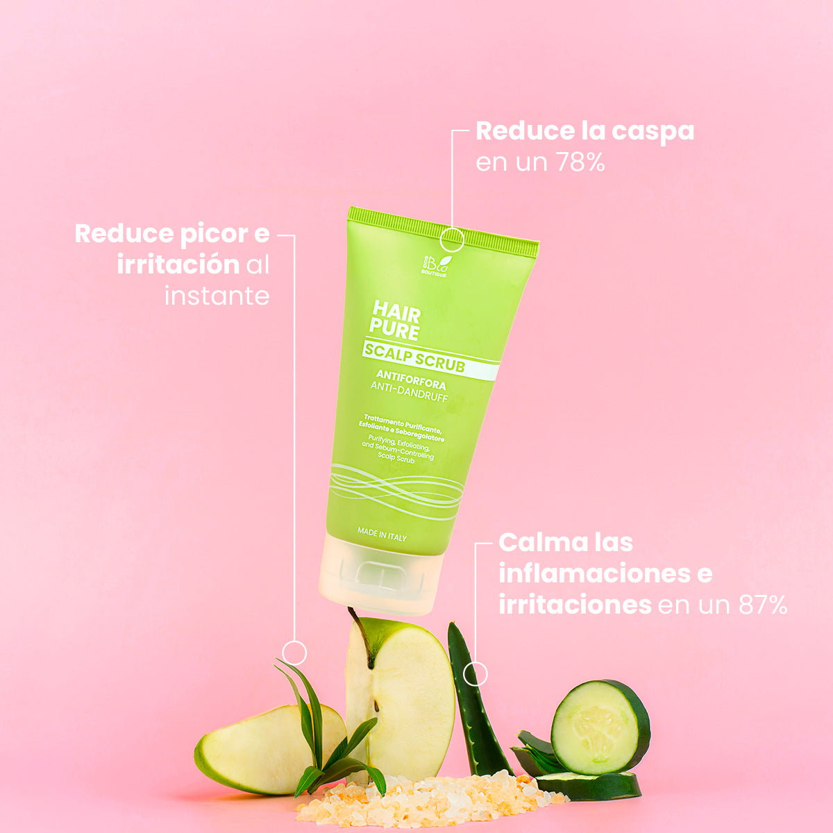 Scalp Scrub - Tratamiento Capilar Purificante, Exfoliante y Seborregulador | Eco Bio Boutique