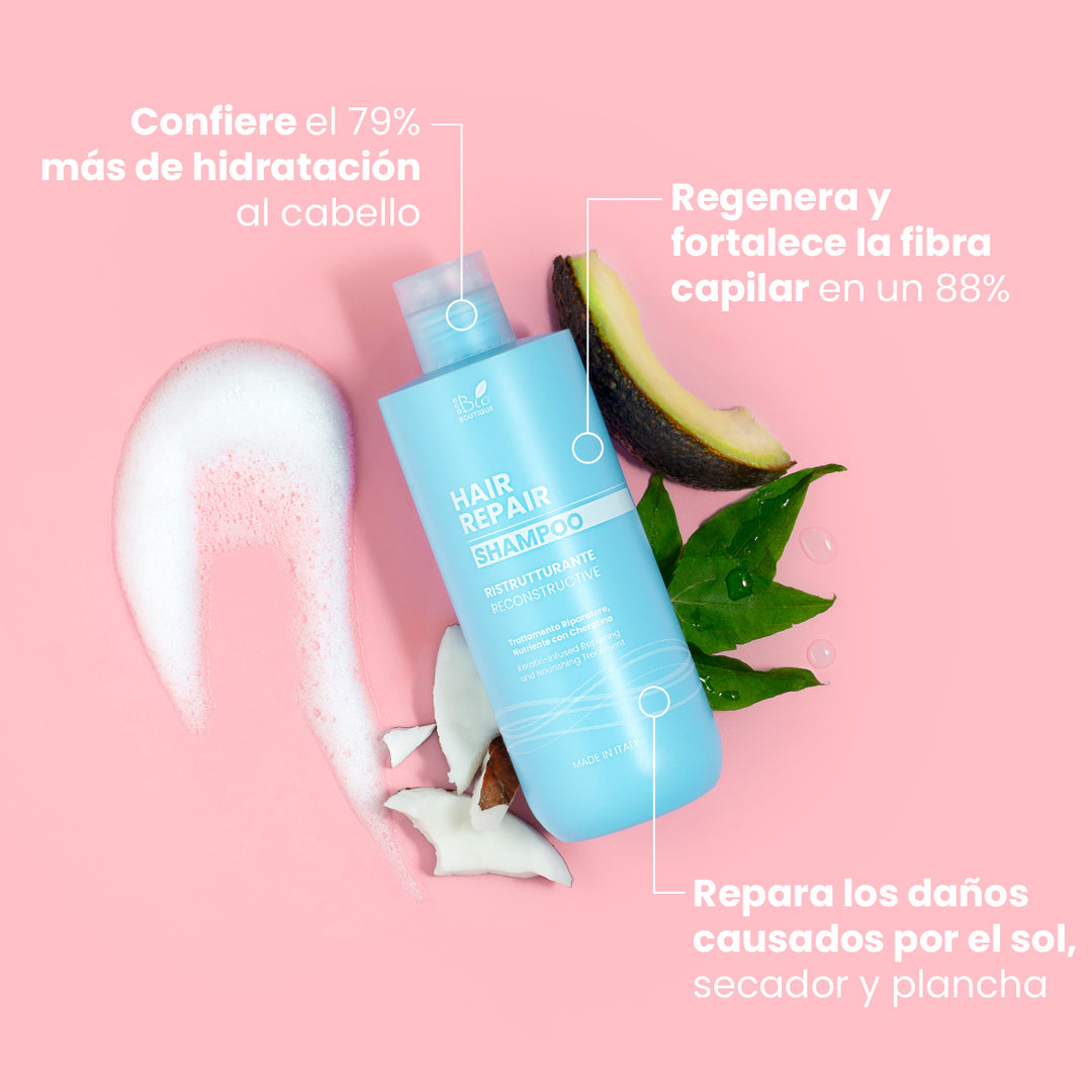 Champú Reparador, Nutritivo - con Queratina | Eco Bio Boutique