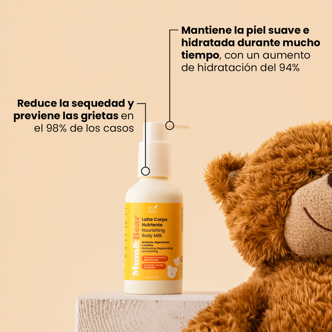 Leche Corporal Nutritiva Baby & Kids - Regeneradora, Calmante, Hidratante | Eco Bio Boutique