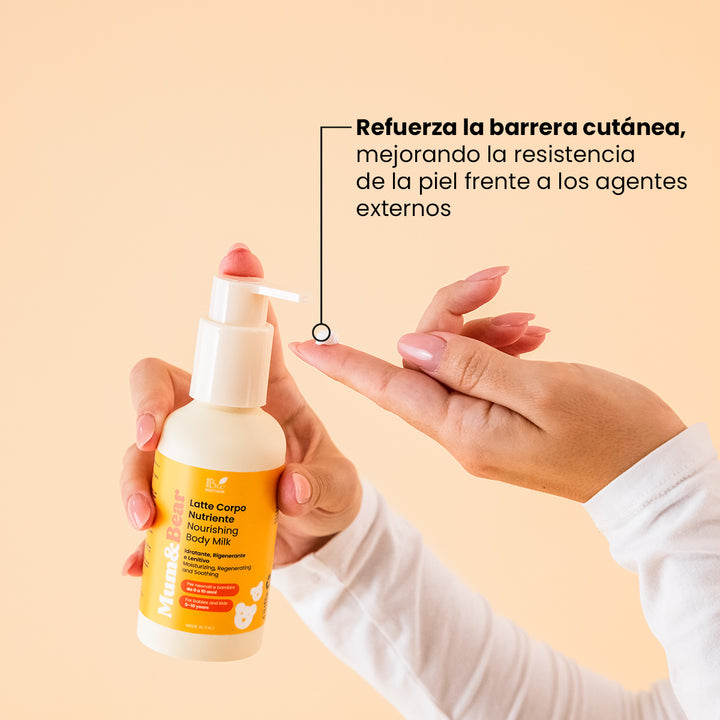 Leche Corporal Nutritiva Baby & Kids - Regeneradora, Calmante, Hidratante | Eco Bio Boutique