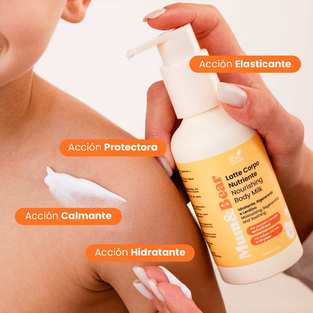 Leche Corporal Nutritiva Baby & Kids - Regeneradora, Calmante, Hidratante | Eco Bio Boutique