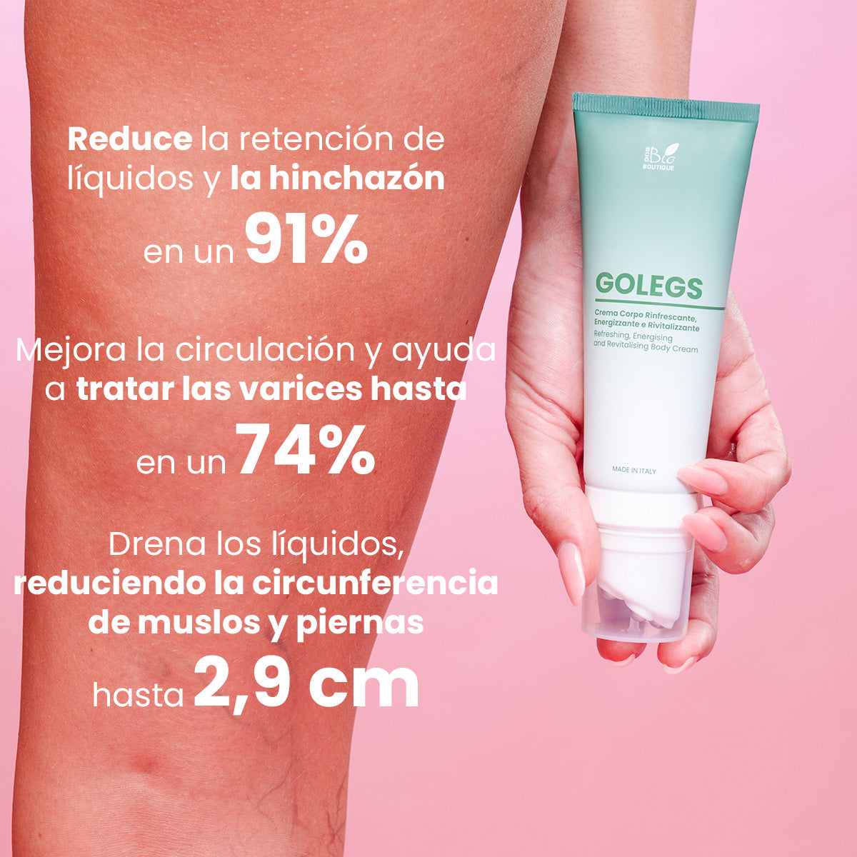Legs On Top - Rutina contra la Celulitis y Pesadez de Piernas | Eco Bio Boutique