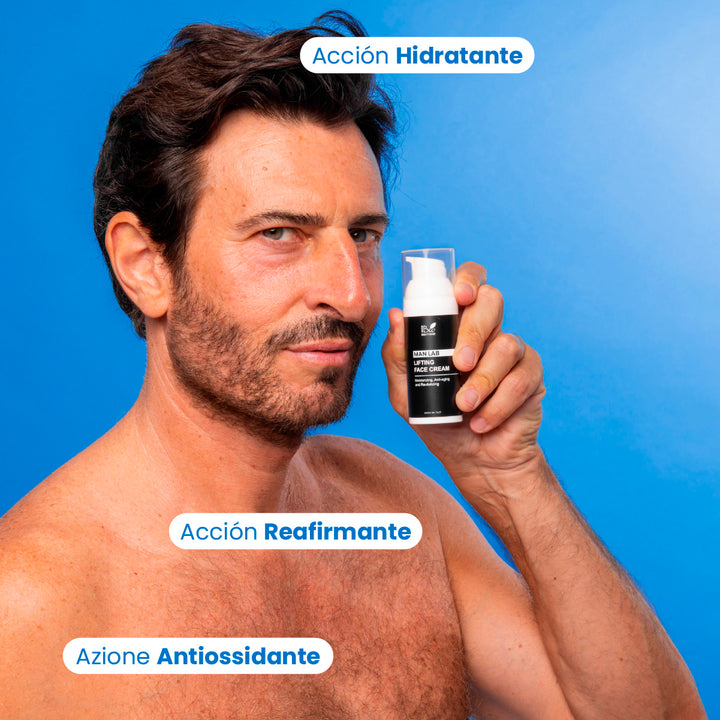 Crema Facial Lifting Hombre - Hidratante, Antiedad, Revitalizante | Eco Bio Boutique