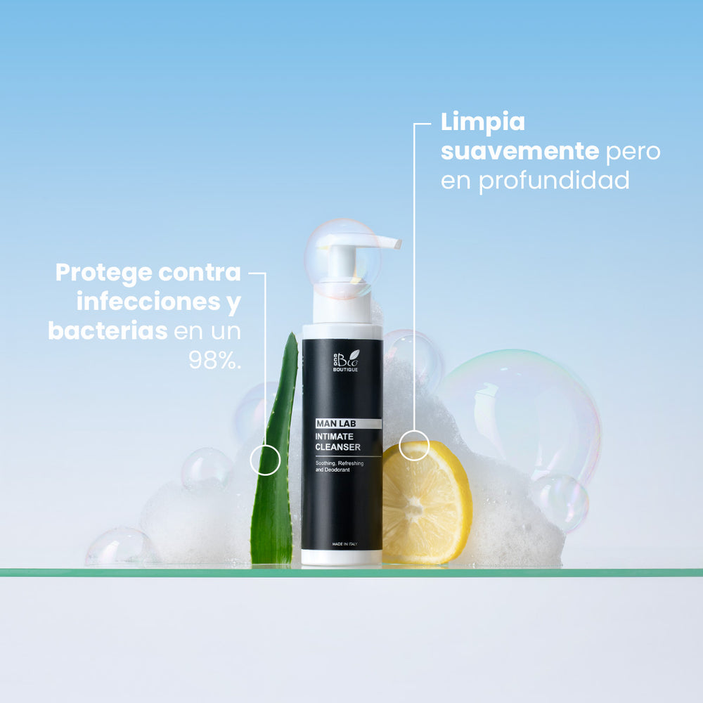 Jabón Íntimo Hombre - Calmante, Refrescante, Desodorante | Eco Bio Boutique