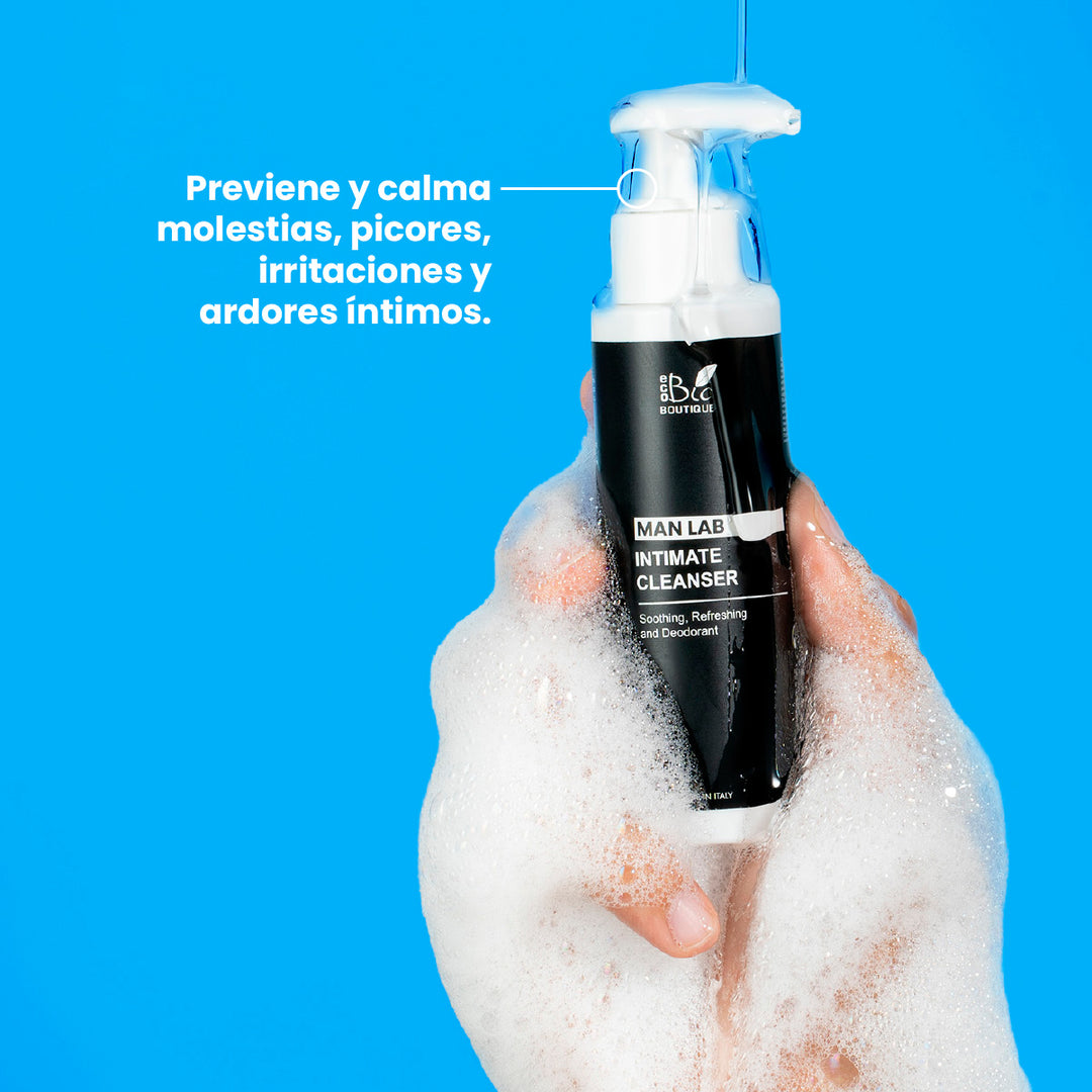 Jabón Íntimo Hombre - Calmante, Refrescante, Desodorante | Eco Bio Boutique
