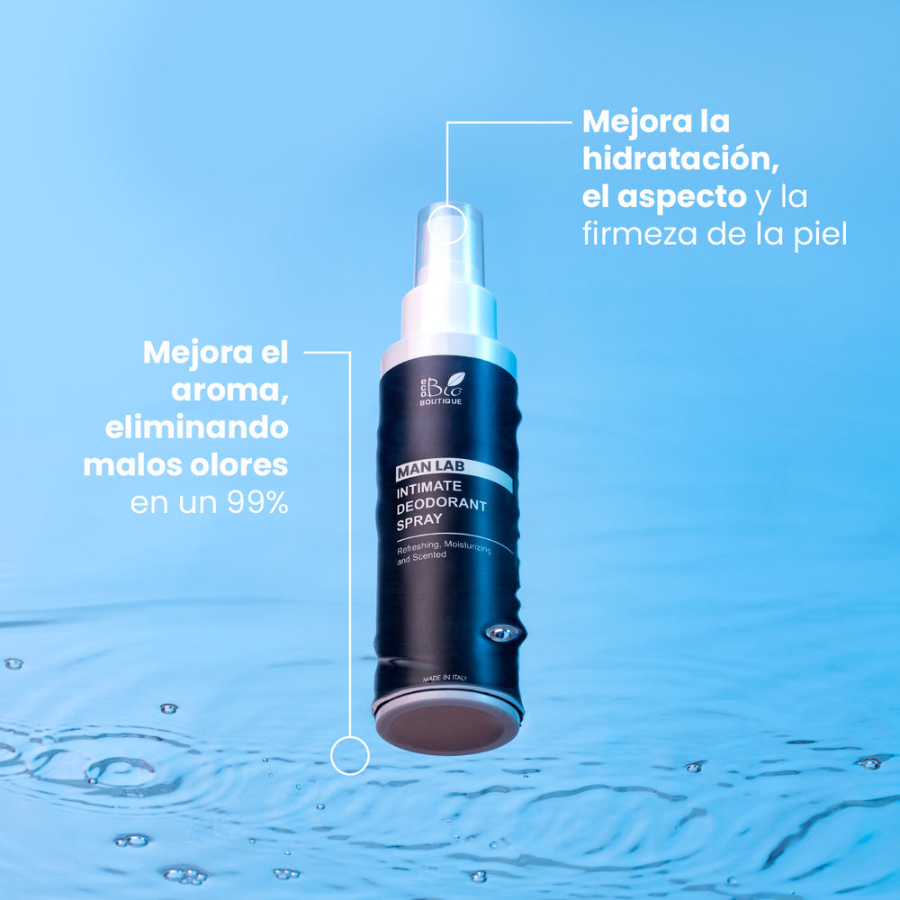 Desodorante Íntimo Spray Hombre - Refrescante, Hidratante, Perfumado | Eco Bio Boutique