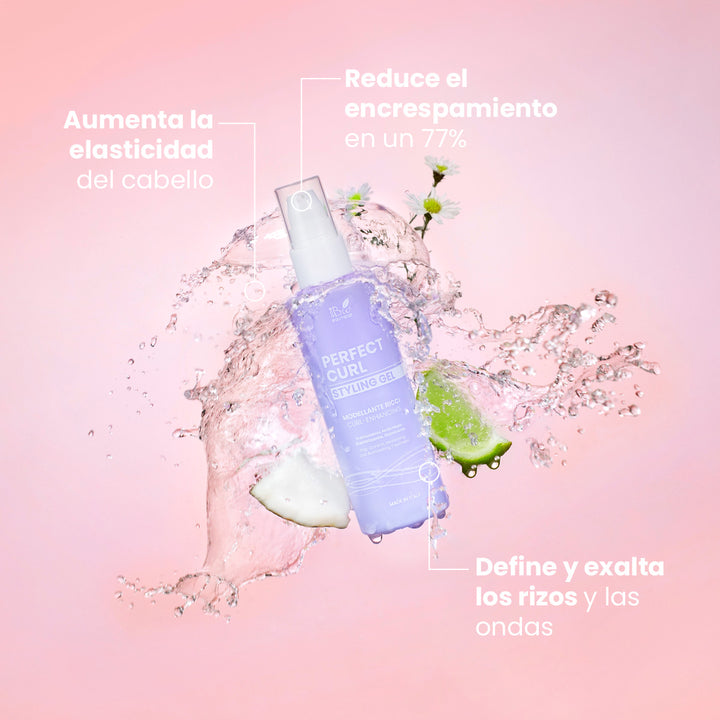 Styling Gel Cabello Rizado - Tratamiento Antifrizz, Elastizante, Iluminador | Eco Bio Boutique