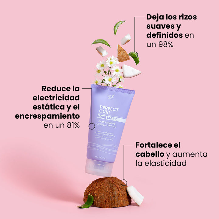 Mascarilla Cabello Rizado - Nutritivo, Reestructurante y Revitalizante | Eco Bio Boutique