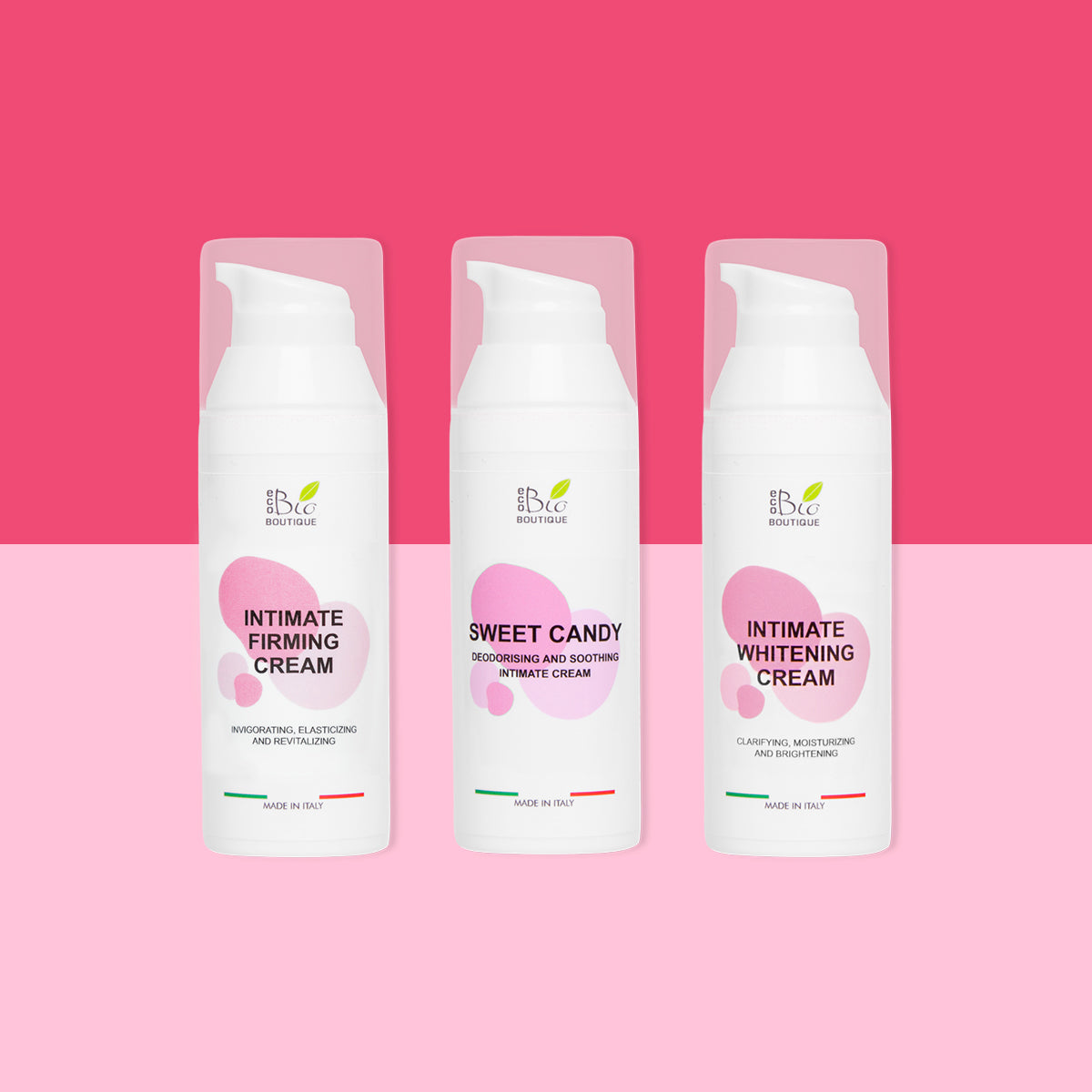 Perfect V Kit - Skincare Íntima Reafirmante, Aclarante y Perfumada | Eco Bio Boutique