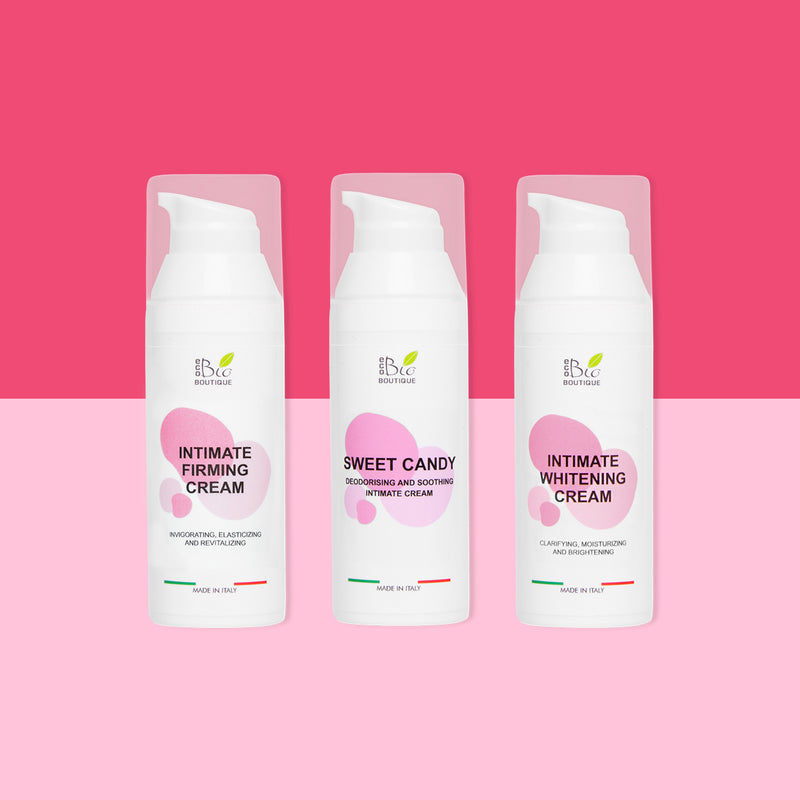 Perfect V Kit - Skincare Íntima Reafirmante, Aclarante y Perfumada | Eco Bio Boutique