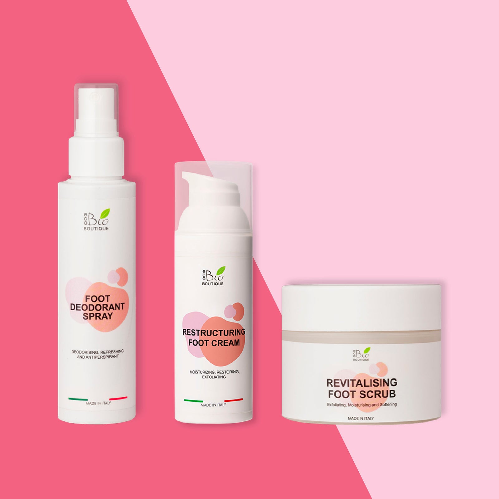 Kit Pies Perfectos Pro - Para pies suaves, sanos y perfumados | Eco Bio Boutique
