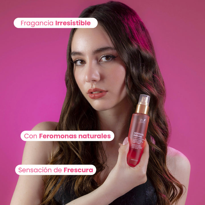 Sensual Dream - Agua Perfumada con feromonas y sensuales notas dulces | Eco Bio Boutique