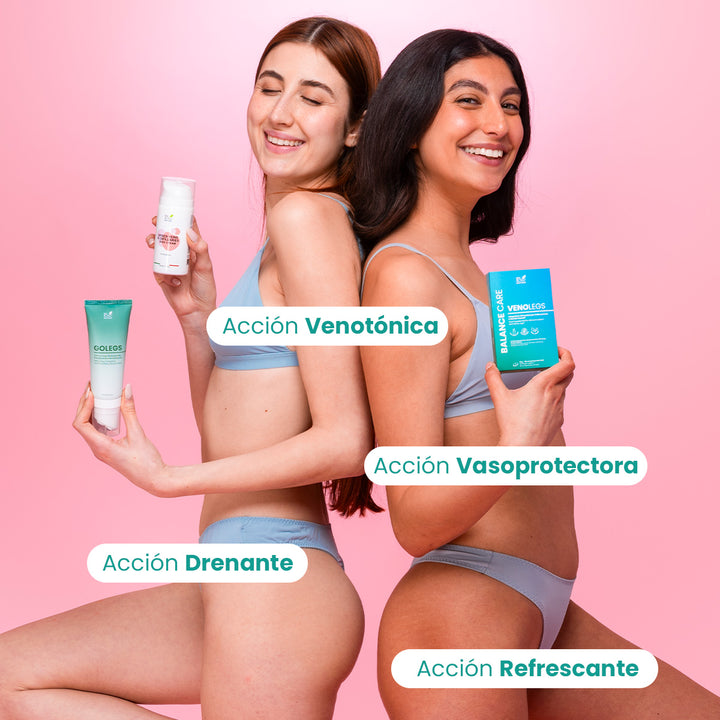 Pack Piernas Ligeras Pro - Para tratar varices y piernas cansadas por dentro y fuera | Eco Bio Boutique